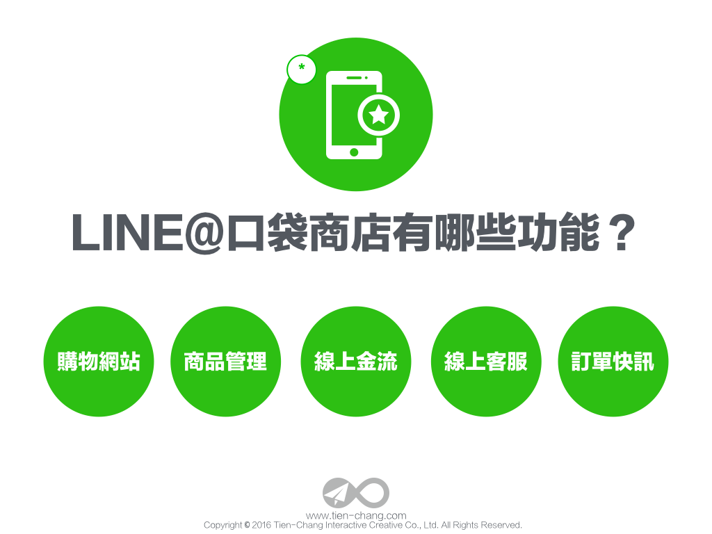 口袋商店優勢介紹 為line 量身打造的全新電商平台 Line官方帳號 Telegram 行銷專家 幫助你快速上手 天長互動創意